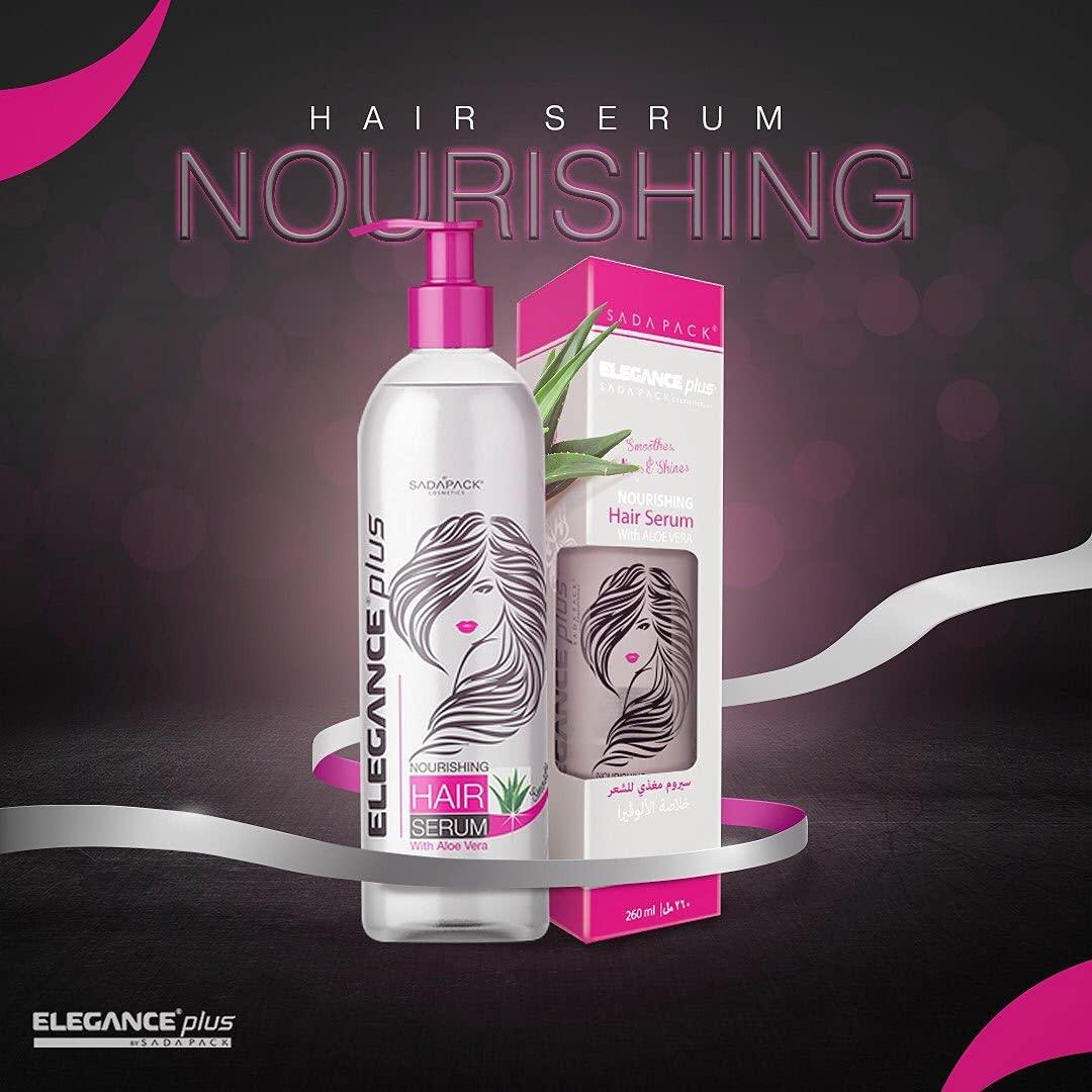 E Elegance Nourishing Hair Serum with Aloe Vera 10.14 oz - Hydrating Hair  Treatment | Buy Now with Express International Delivery | GoSupps.com