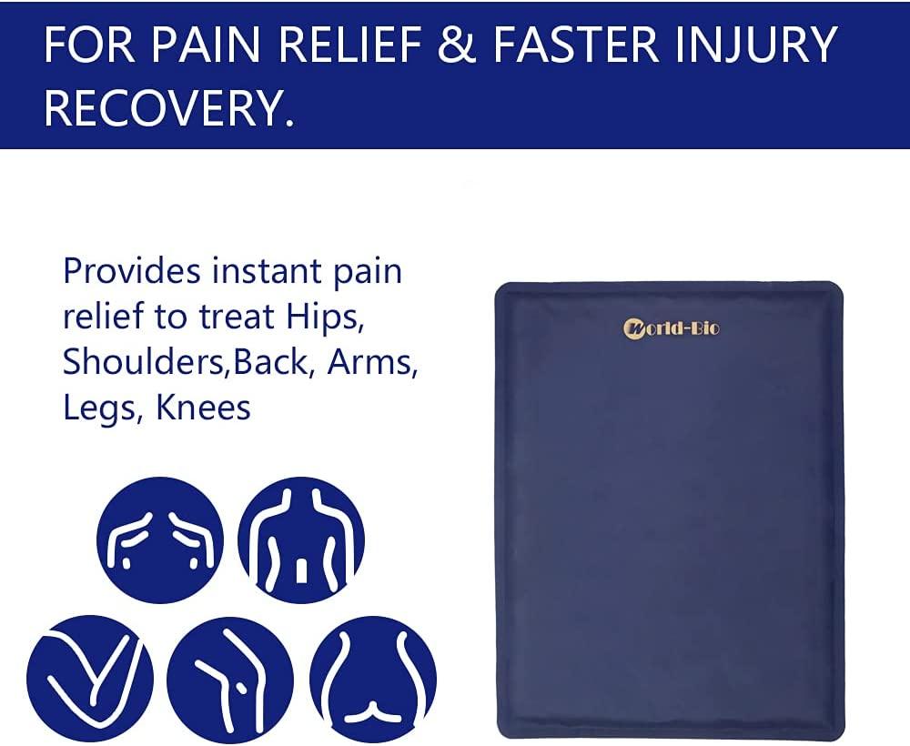 Perfect Remedy Gel Ice Pack Hot & Cold Compress, Reusable Injury Ice Pack For Pain Relief - View #7