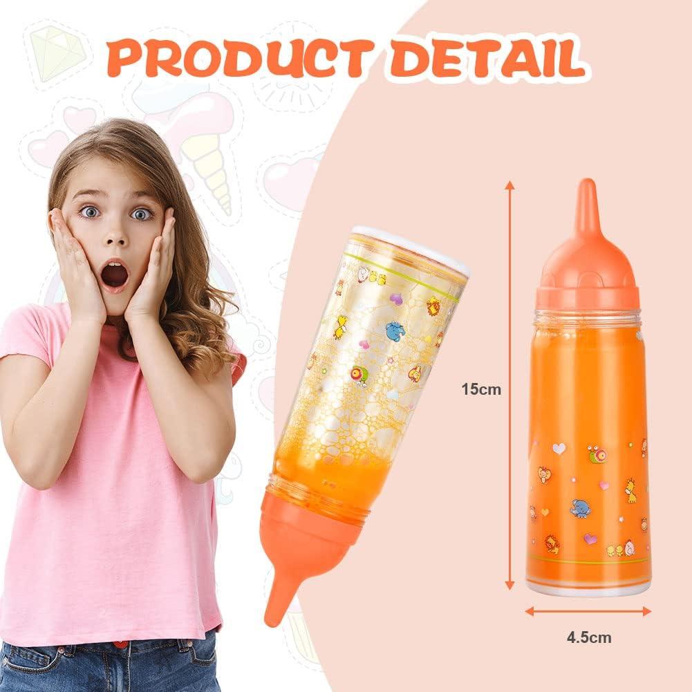 Aolso Magic Baby Doll Milk Bottle Baby Doll Feeding Accessories