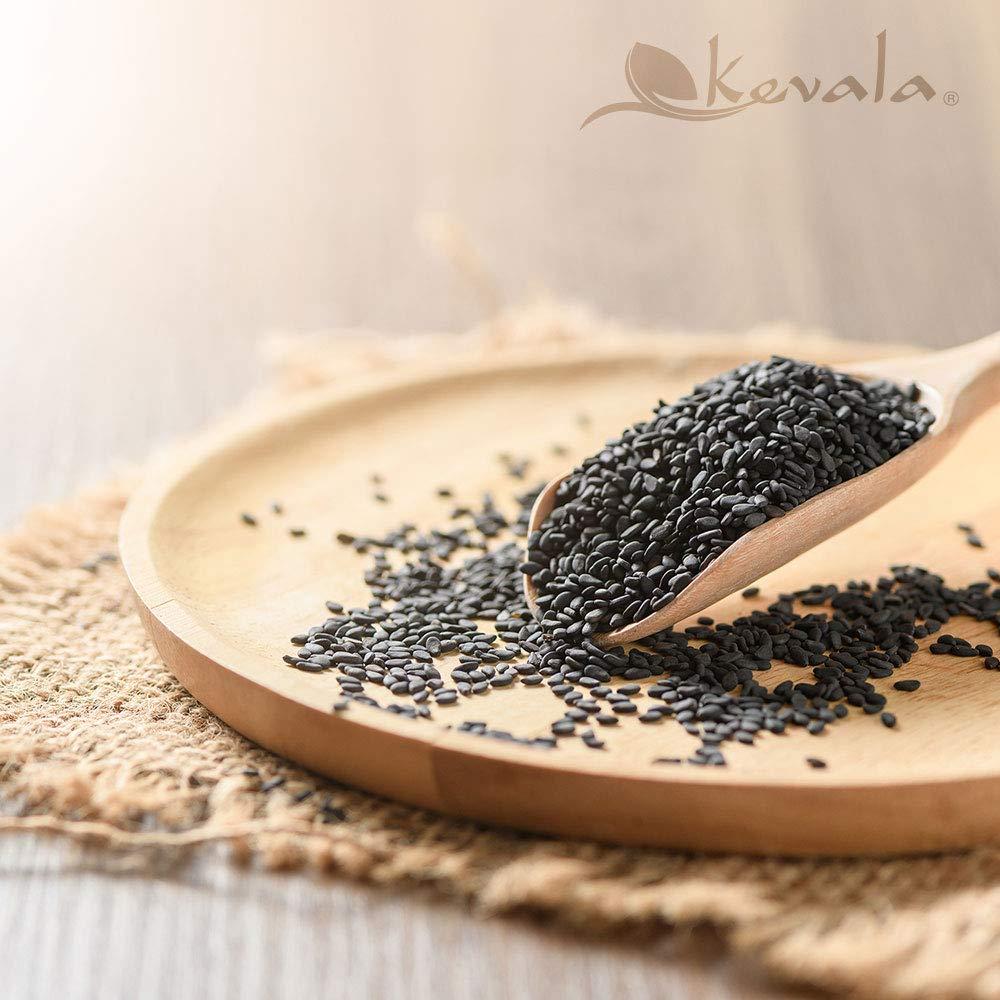 Kevala Organic Black Raw and Unhulled Sesame Seeds, 2 Pound Sesame 2