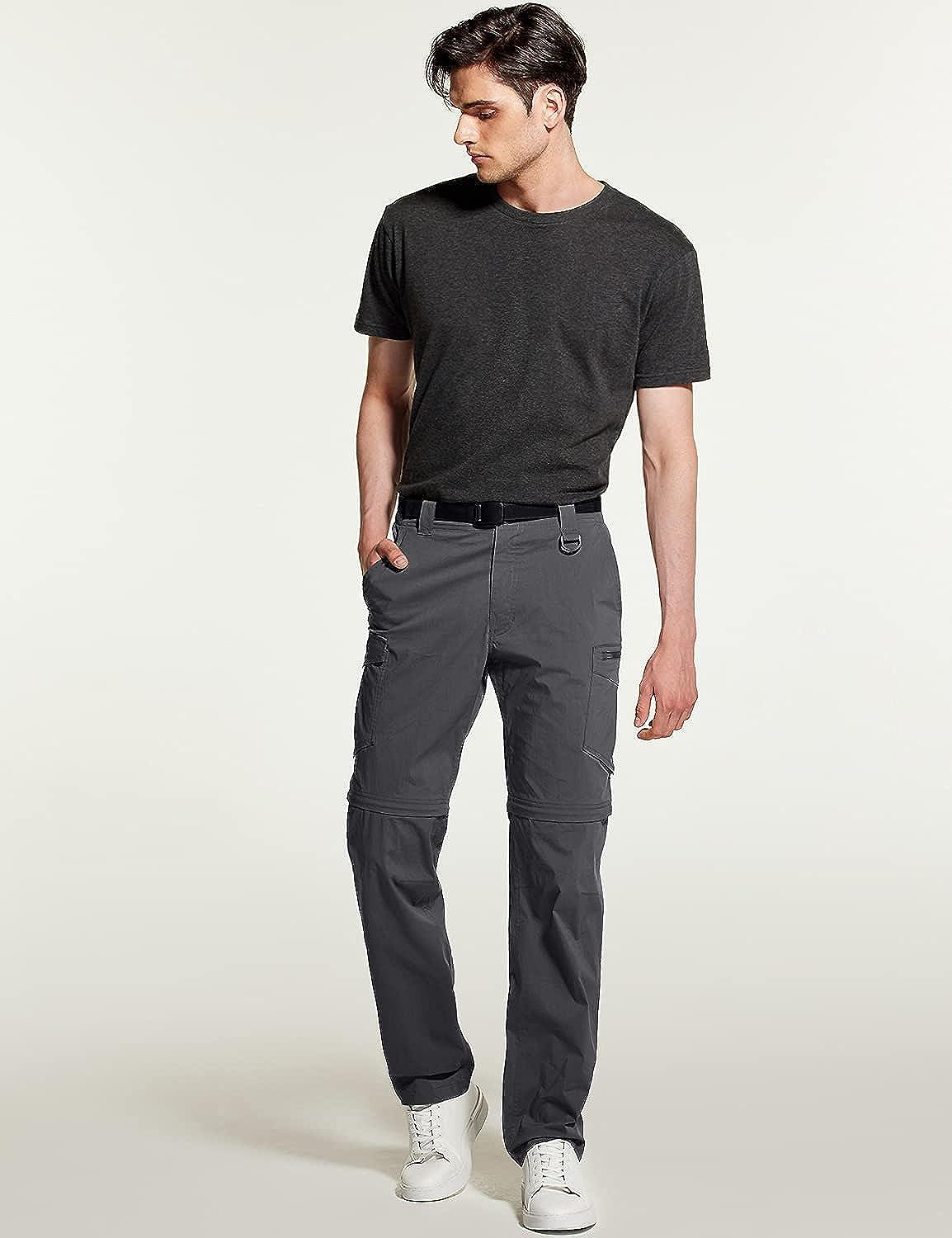 Charcoal Grey Lightweight Pocket Cargo Pants
