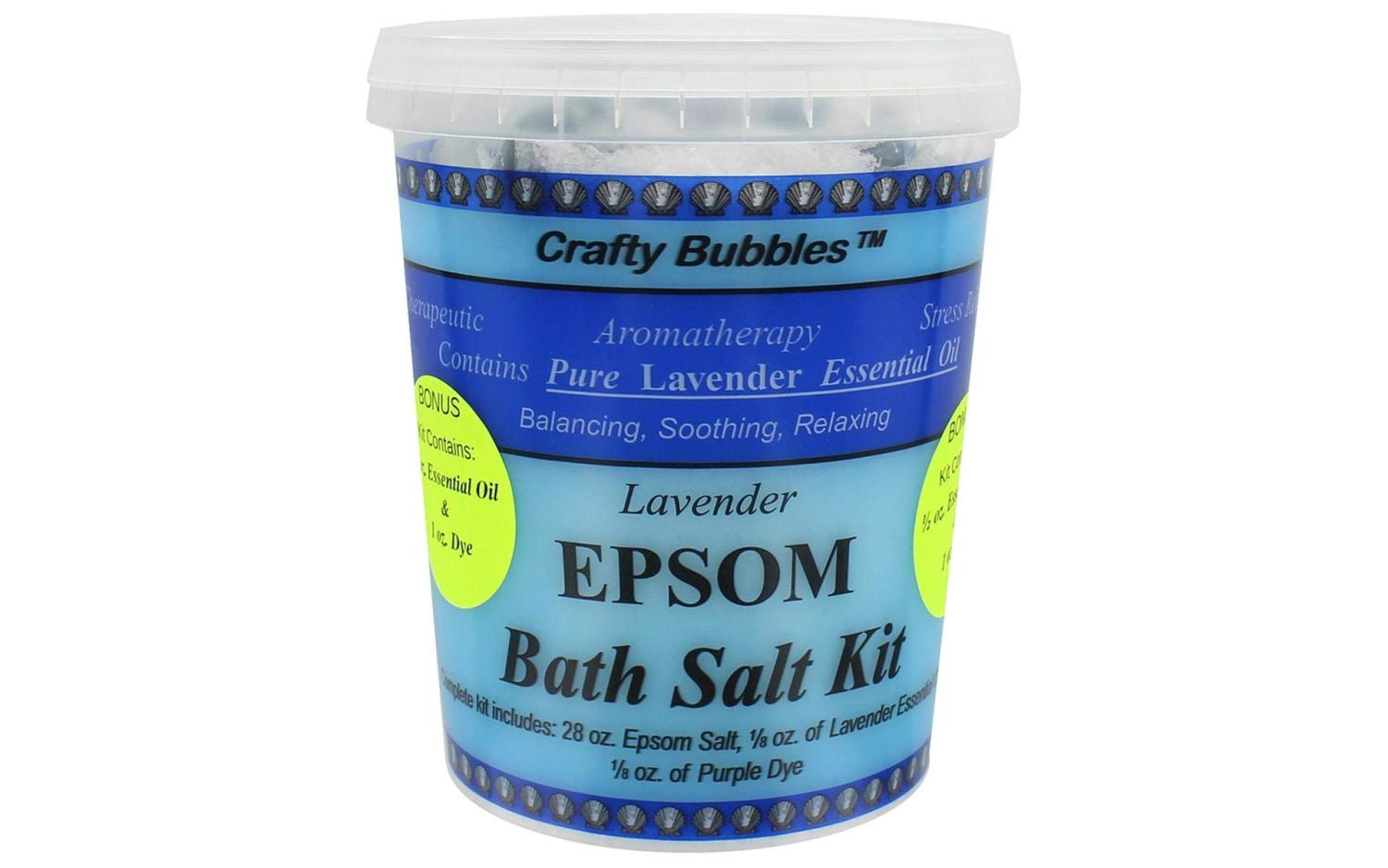 Crafty Bubbles Bath Salt Kit Epsom