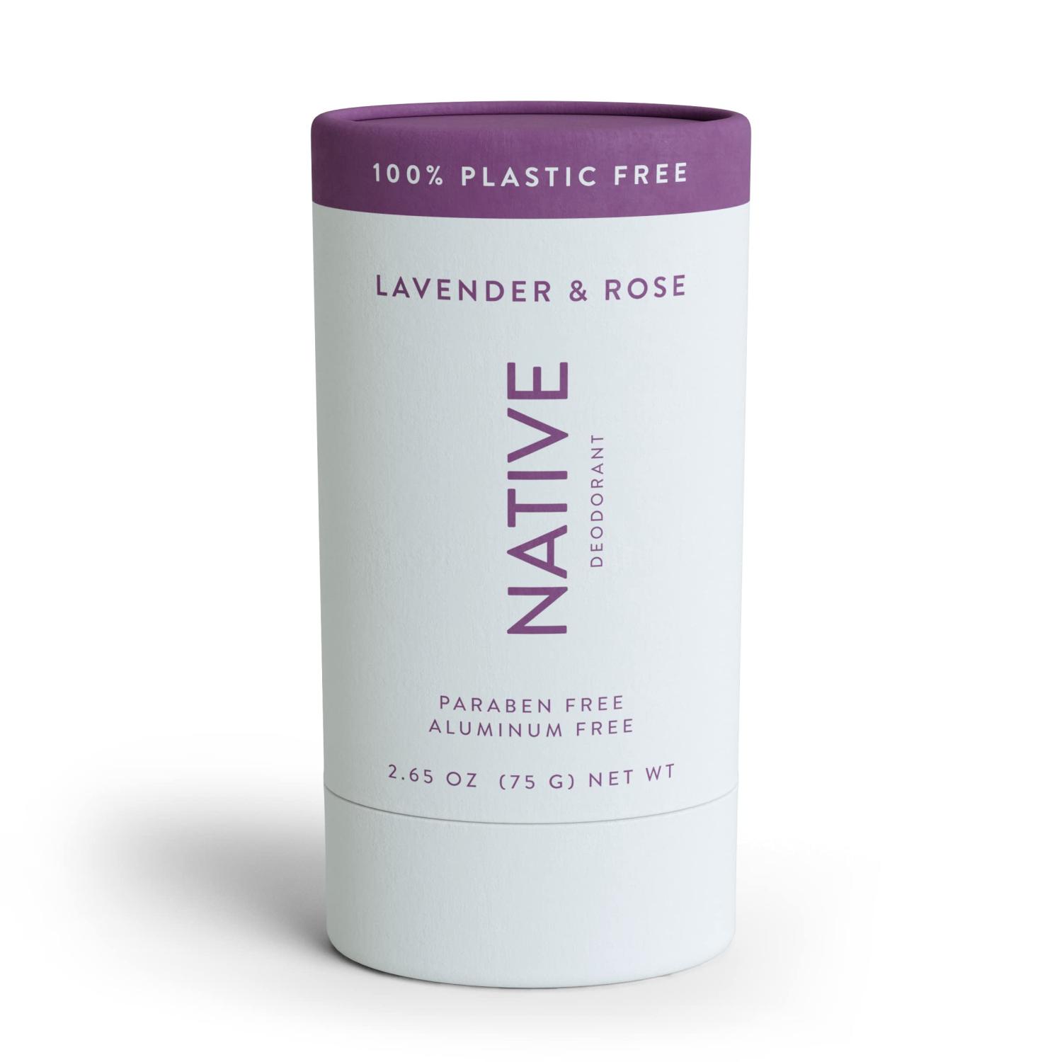 Native Plastic Free Deodorant Natural Deodorant for Women and Men