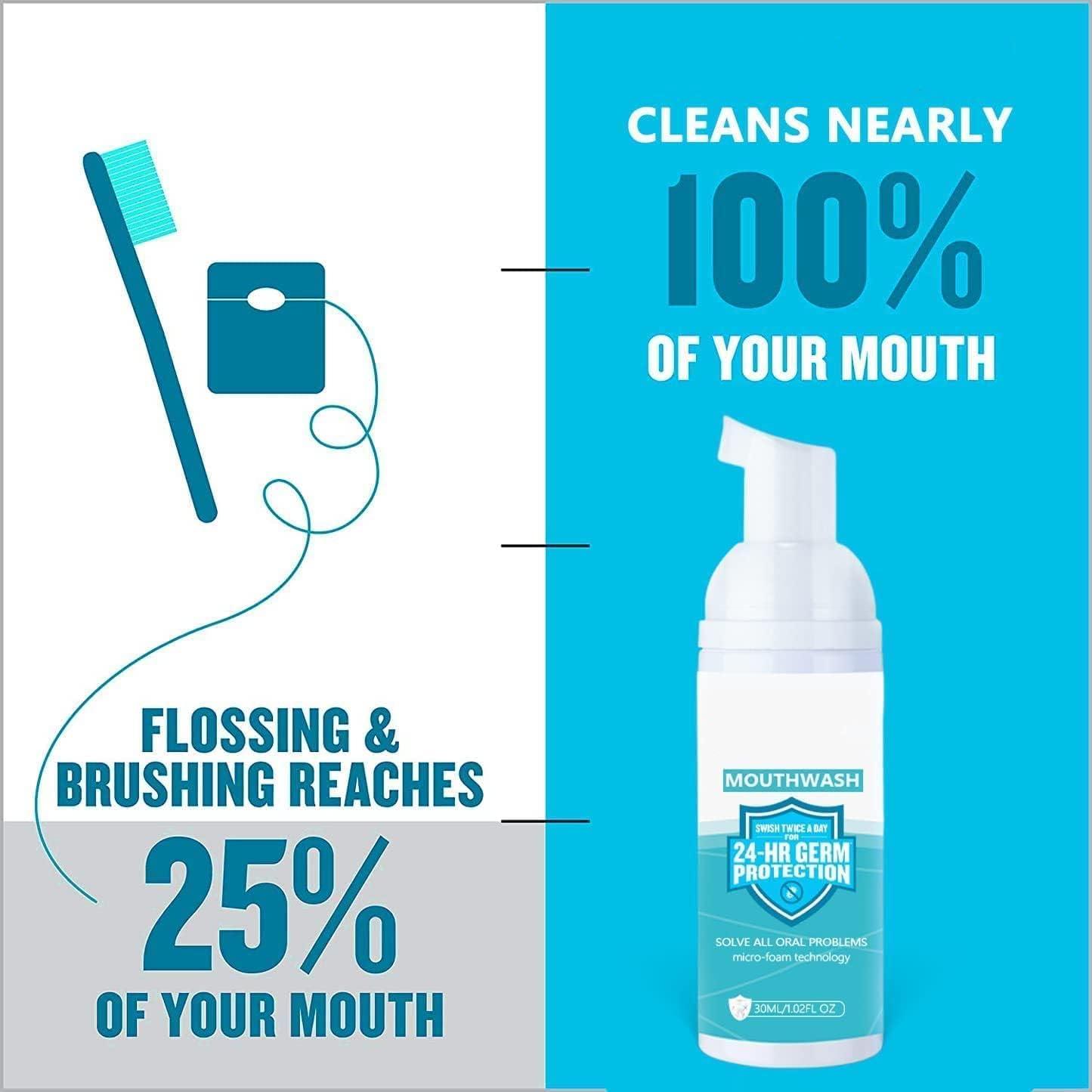 Toothpaste Foam Mouthwash to Remove Dental Calculus Oral Care to