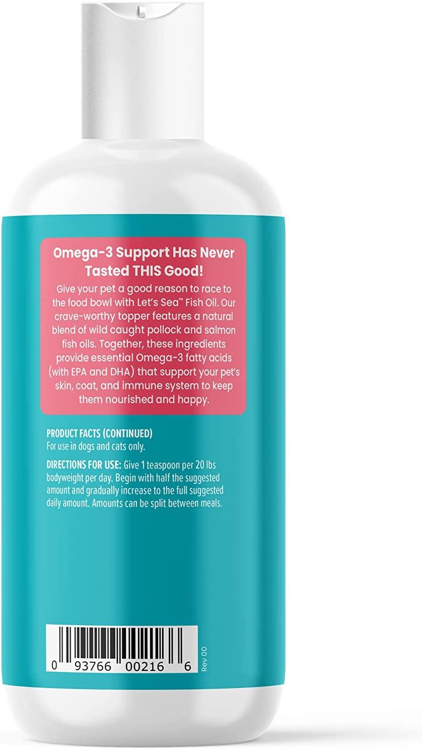 Solid Gold Wild Alaskan Salmon Oil for Dogs & Cats Omega 3 Fish Oil