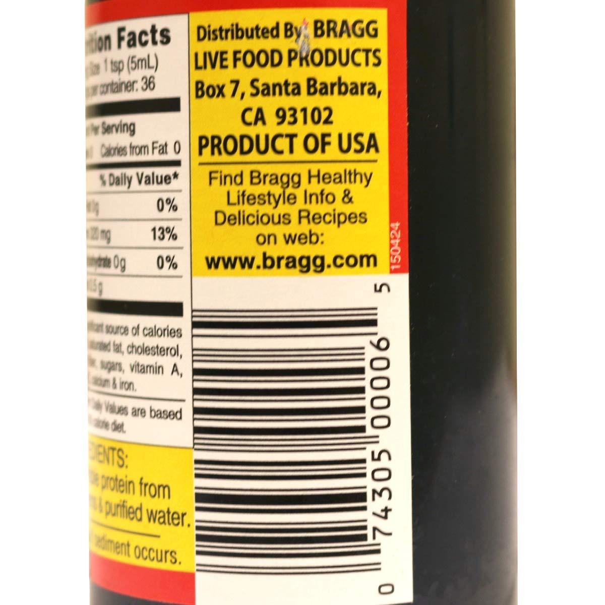 Bragg - Liquid Aminos Spray Bottle - 6 oz - 1 each 2 Pack
