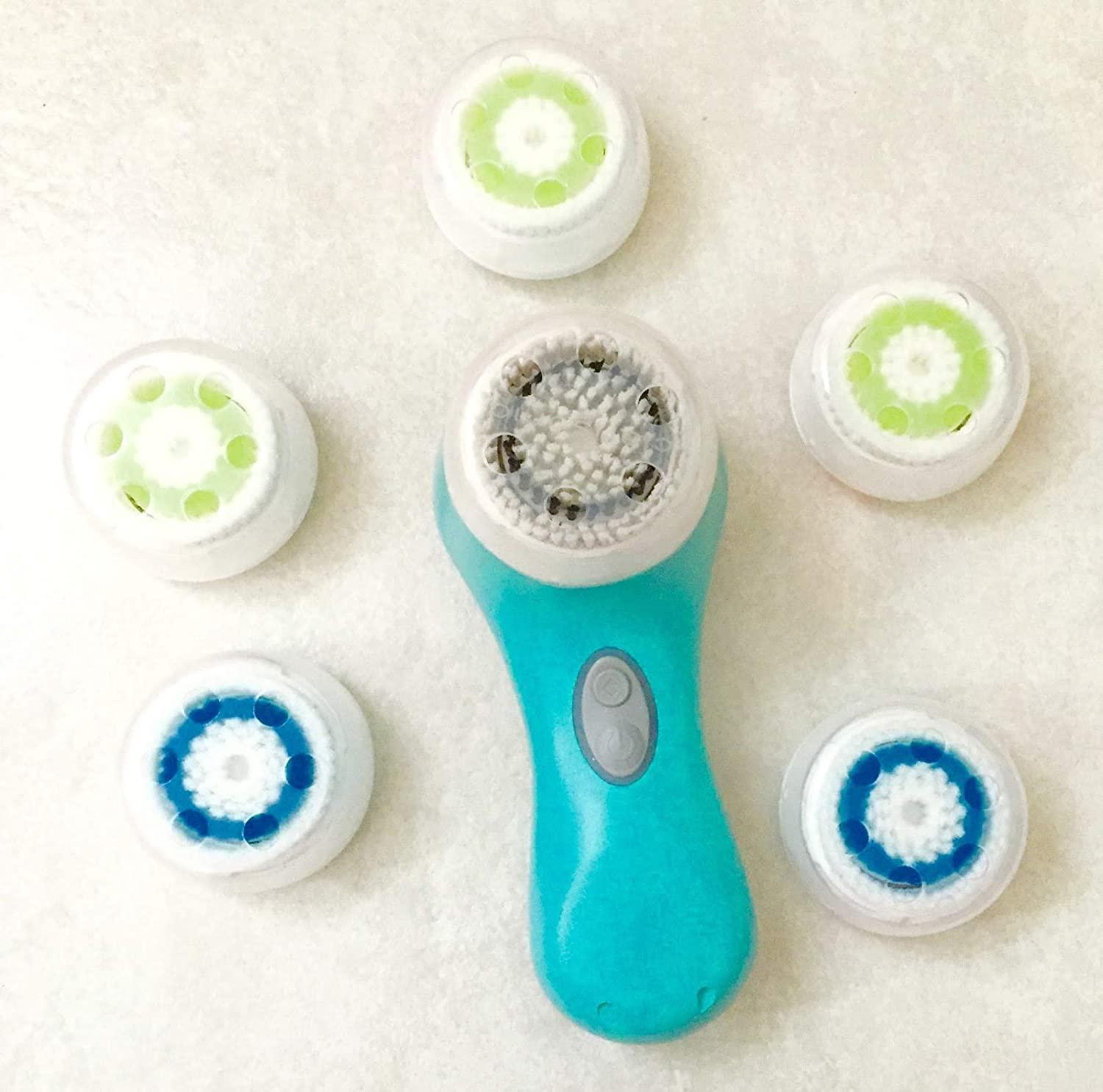 BULLETSHAKER 2 PACK Acne Compatible Replacement Facial Cleansing Brush