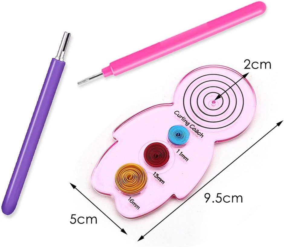 Paper Quilling Tools Slotted Kit Rolling Needle Pen Tweezer