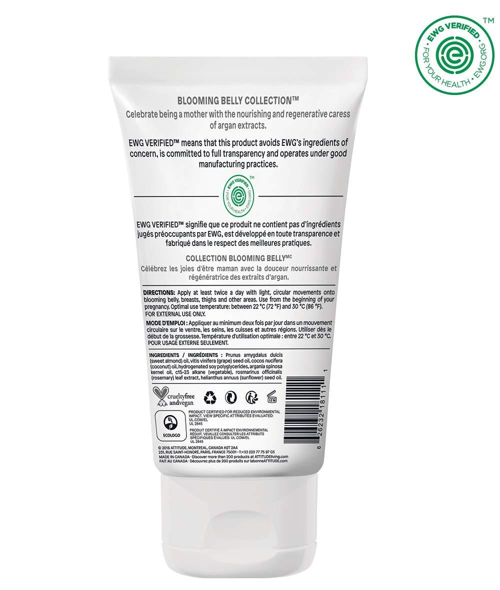 ATTITUDE Blooming Belly, Hypoallergenic Natural PregnancySafe Stretch