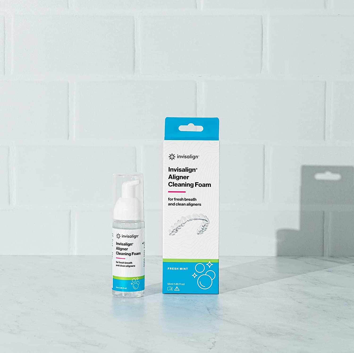 Invisalign Aligner Cleaning Foam for Aligner and Retainer Cleaning, 55 ml