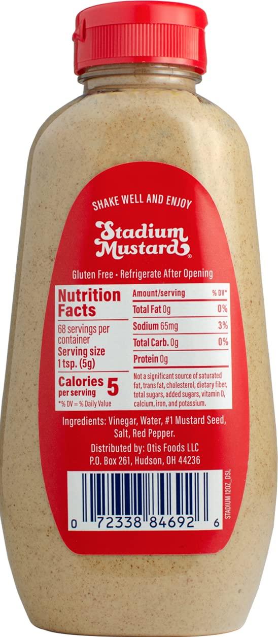 Stadium Mustard, 12 oz