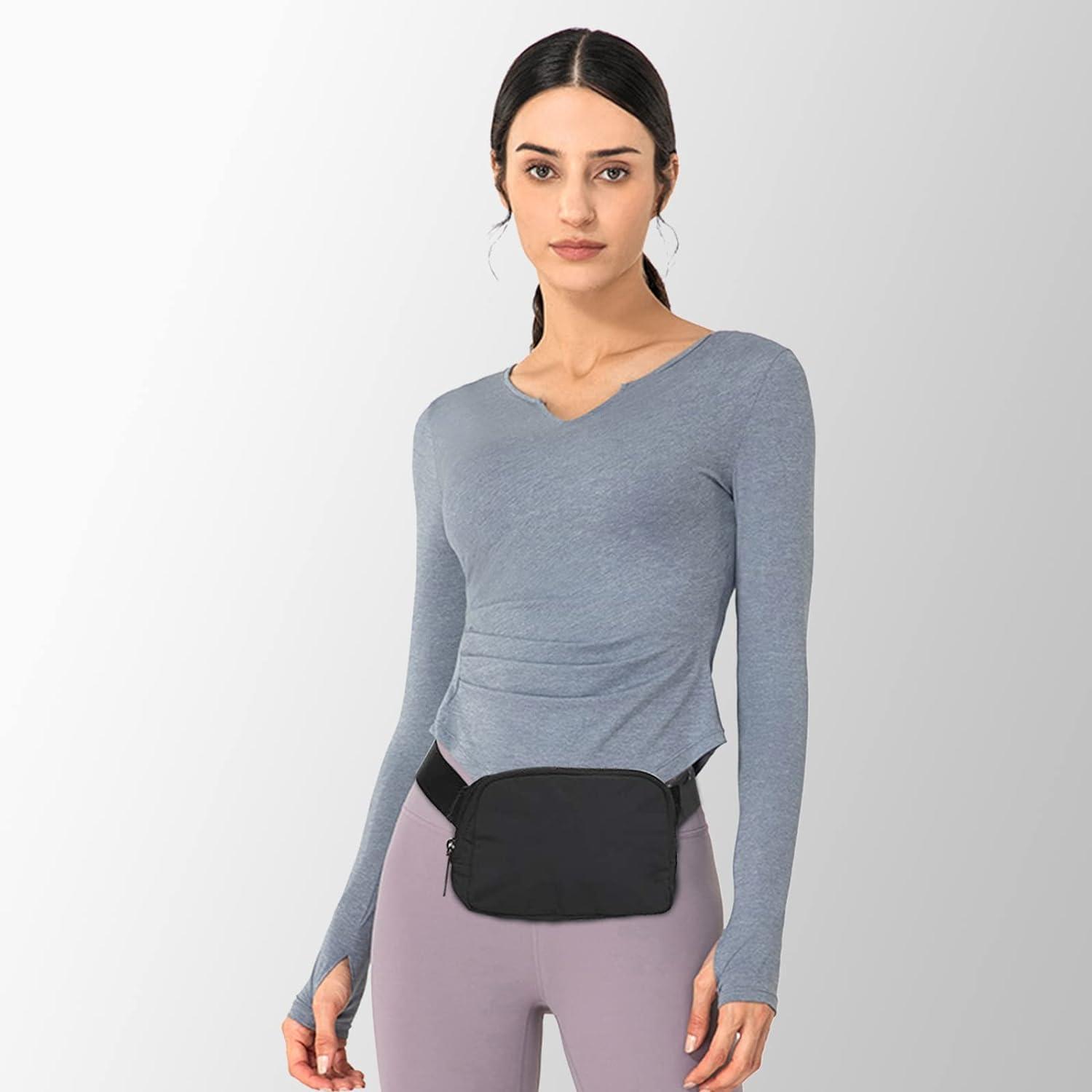 Lemon Waist Bag Black - Unisex Fashionable Belt Bag for Travel, Workout,  Running, Hiking - Cute Fanny Pack for Women and Men | Buy Now with Express  International Delivery | GoSupps.com