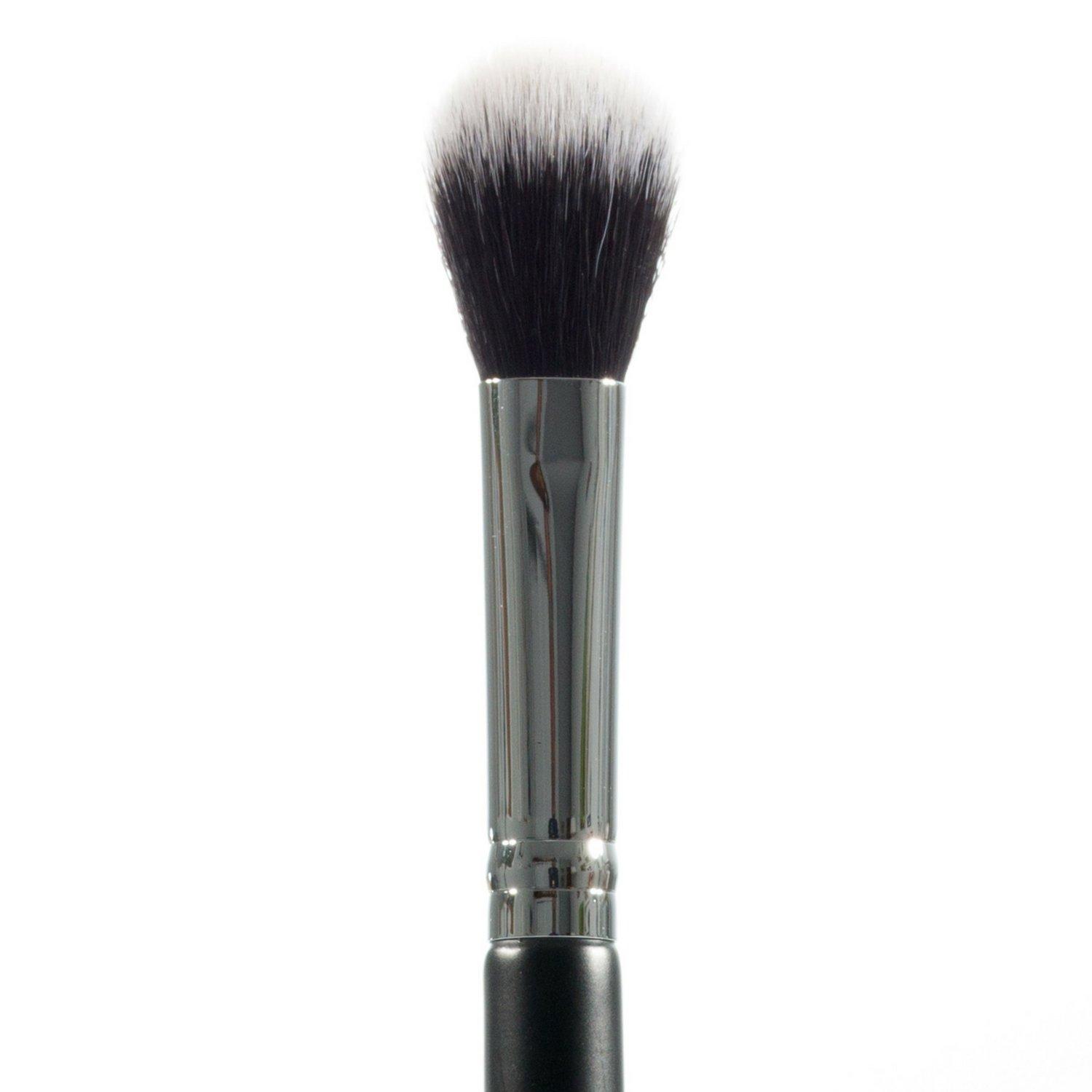 Under Eye Setting Powder Brush - Small Soft Fluffy Tapered Blending Makeup  Brush, Set Concealer, Buffing, Baking, Finishing Loose, Pressed, Compact