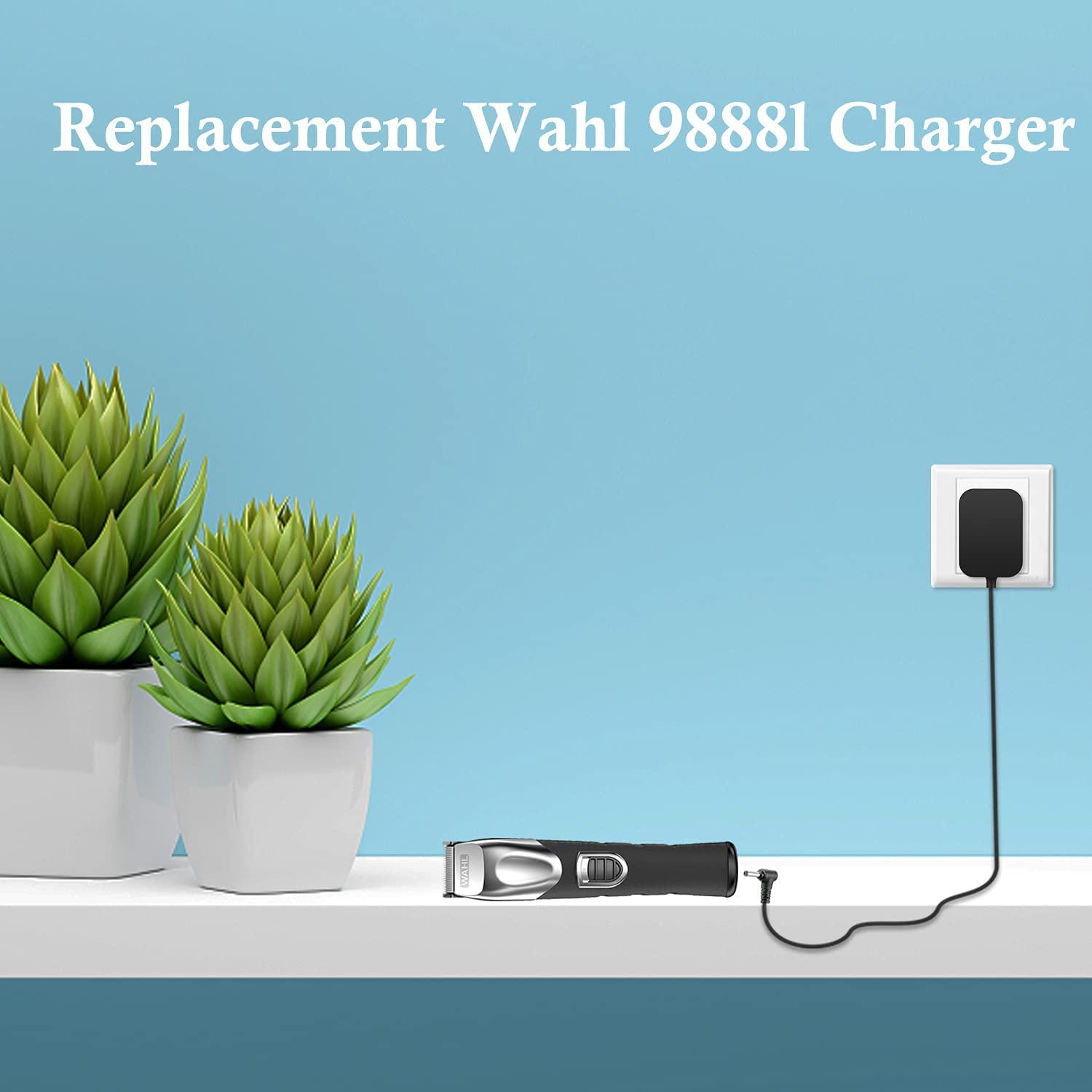 for Wahl Trimmer Charger 4V Power Cord for Wahl 9818 9818L 9888L 9916D  9918D 9865 Groomer Clipper 9854-600 9855 79600-2101 S004mu0400090