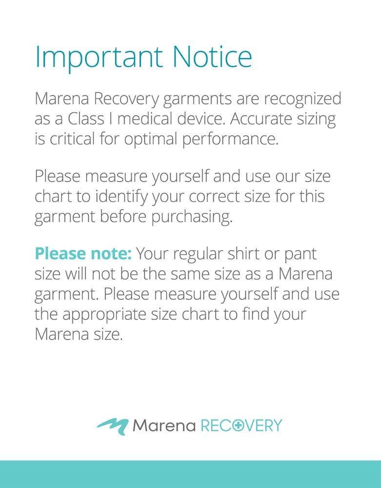 MARENA Recovery Mid-Calf-Length Girdle High-Back, Stage 2 (Pull on