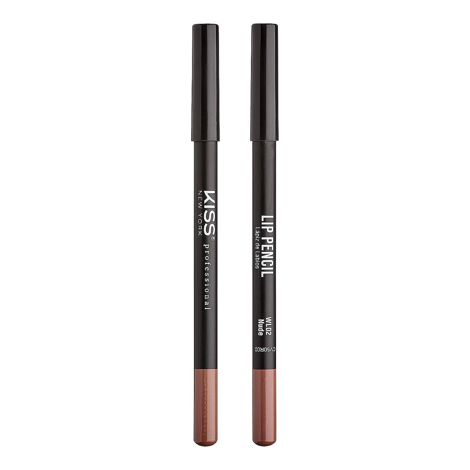 Kiss New York Professional Slim Lip Pencil Creamy Soft, LongLasting