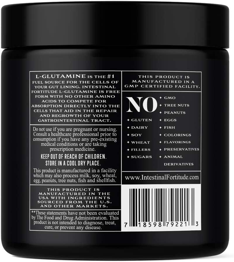 Intestinal Fortitude L Glutamine Powder Allergen Free For Leaky Gut