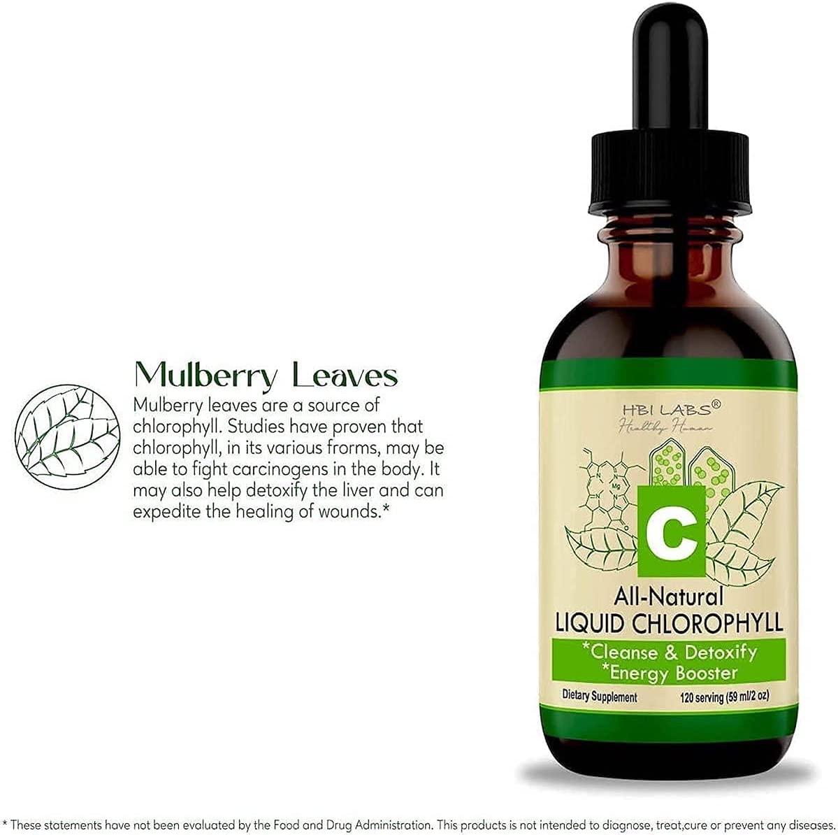 (2oz) Chlorophyll Liquid Drops for Water Natural Chlorophyll Concentrate
