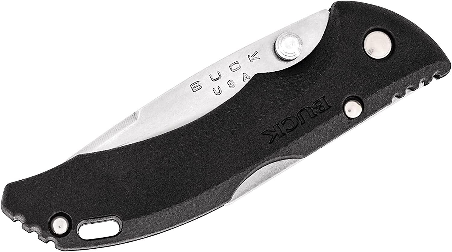Buck Knives 284 Bantam OneHand Opening Folding Knife in Black