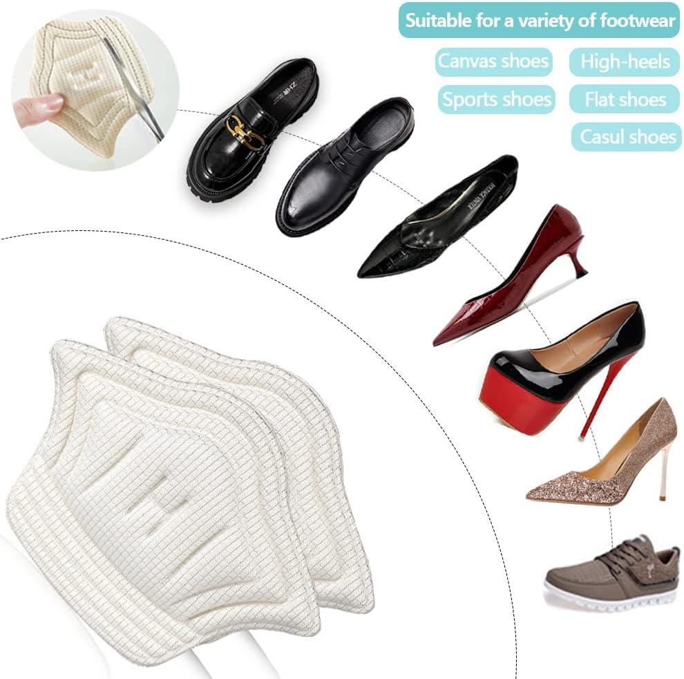 Sopfai Heel Grips Shoe Inserts Liner for Heel Pads for Shoes That are Too Big and Heel Inserts
