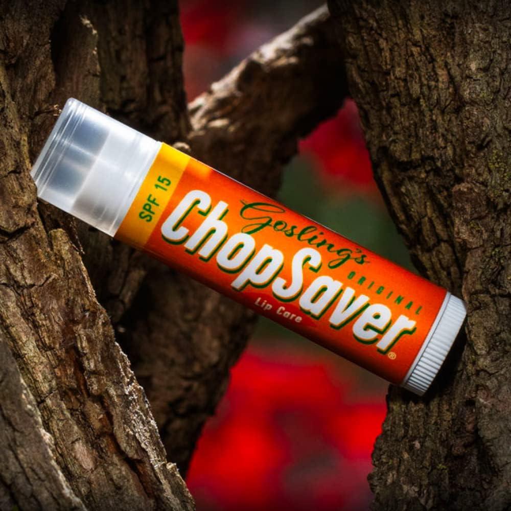 Goslings Original ChopSaver SPF 15 Lip Care All Natural Lip Balm with SPF  0.15 Oz (Pack of 6)