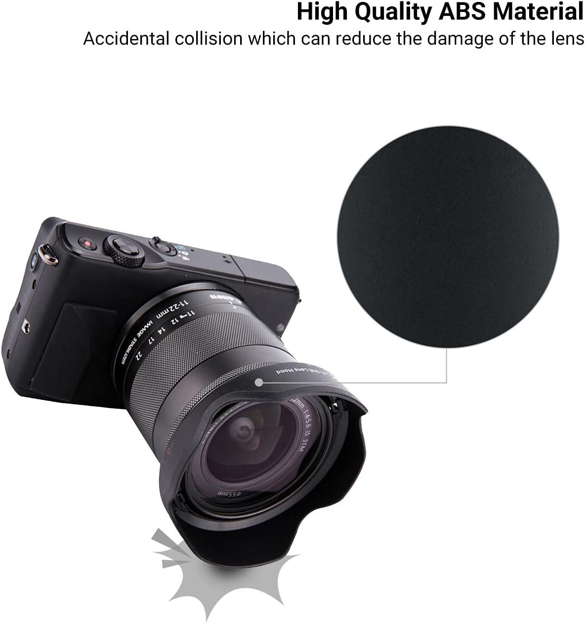 Reversible Lens Hood for Canon EF-M 11-22mm is STM Lens