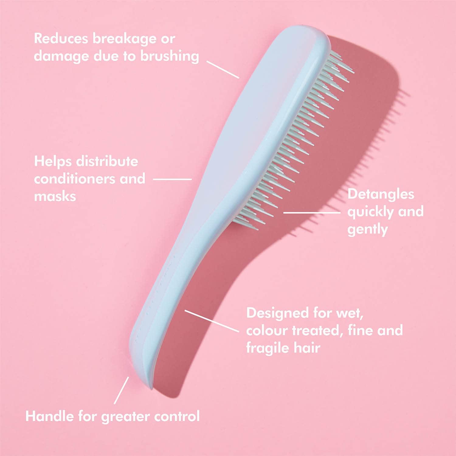 Tangle Teezer, The Ultimate Detangler Hairbrush for Wet & Dry Hair, For  All Hair Types, Eliminates Knots & Reduces Breakage