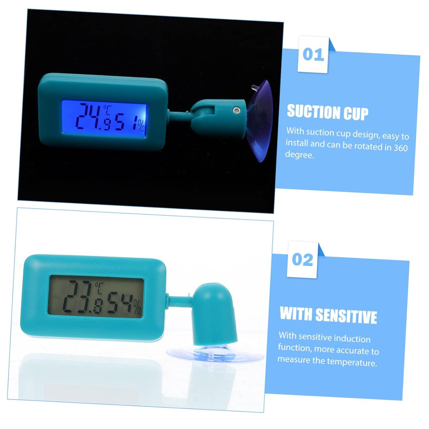 Flamingo Pool Thermometer Schwimmend - Bruchfestes Wasserthermometer Für Pool & Badewanne