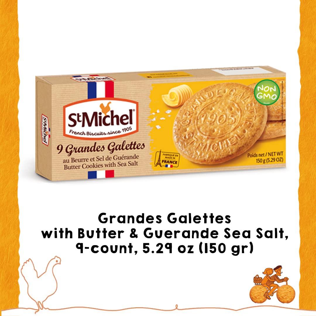 St Michel Grande Galettes With Sea Salt, 900g