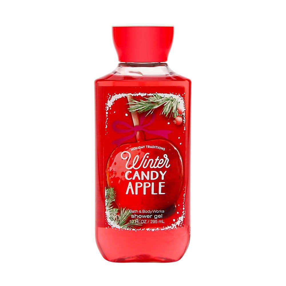 Bath & Body Works Shea & Vitamin E Shower Gel Winter Candy Apple