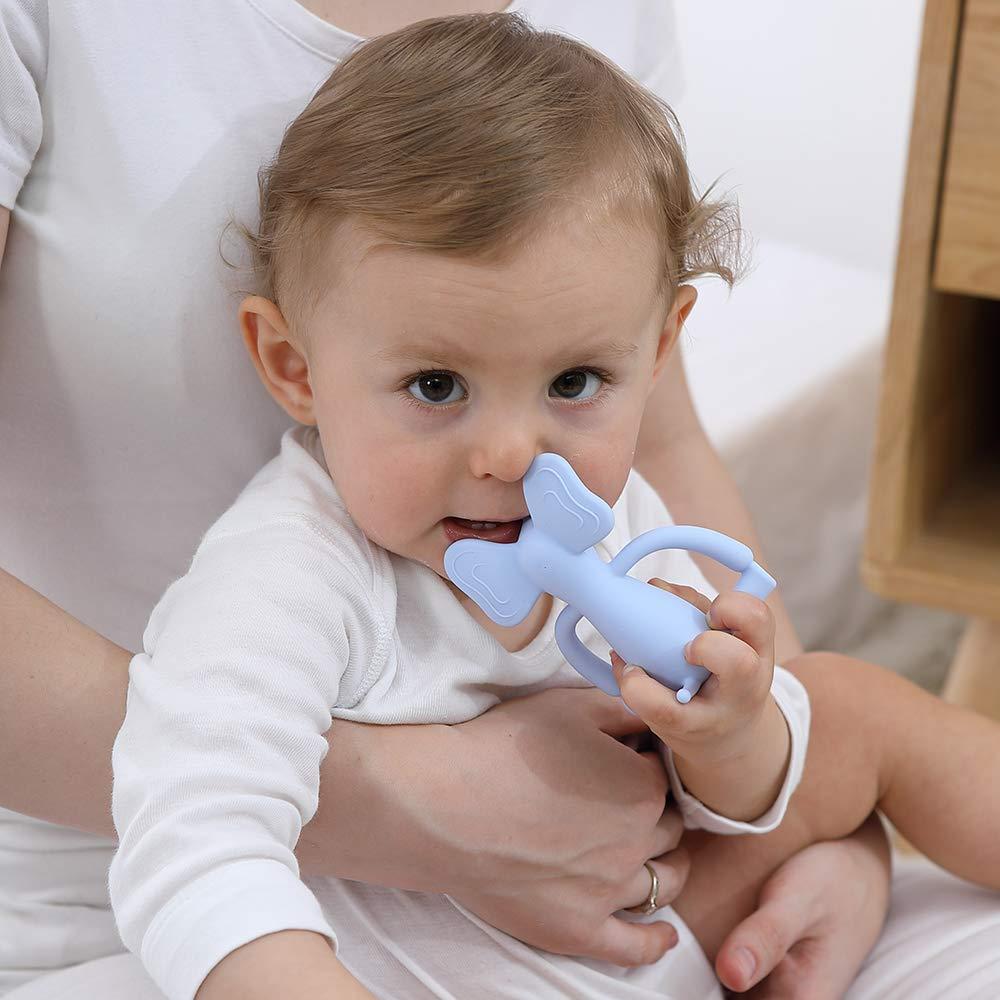 Teething ring liquid store