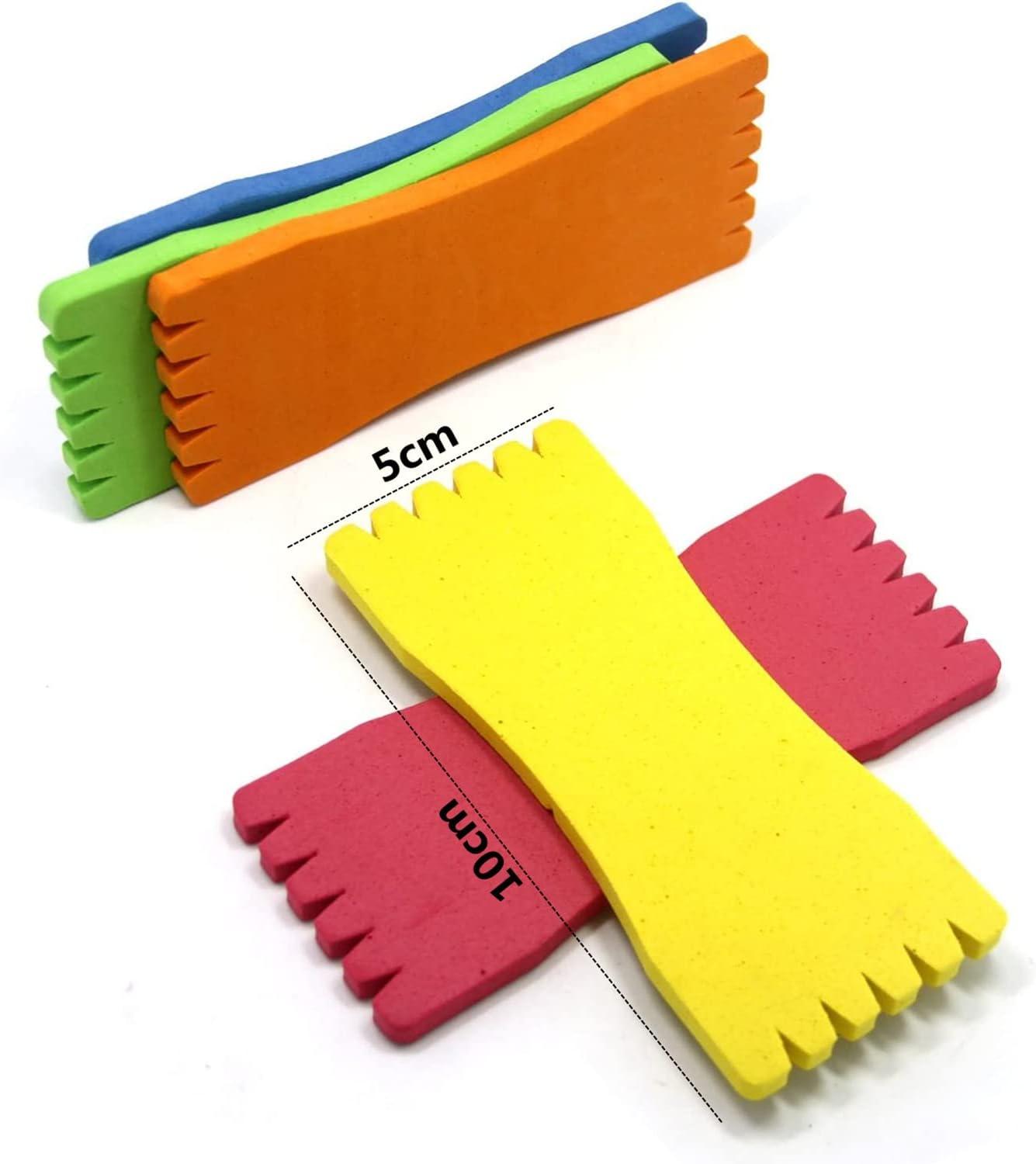 10 Stück Angelschnur Spulen Aus EVA Schaum - Praktische Aufwickler Für Angelzubehör