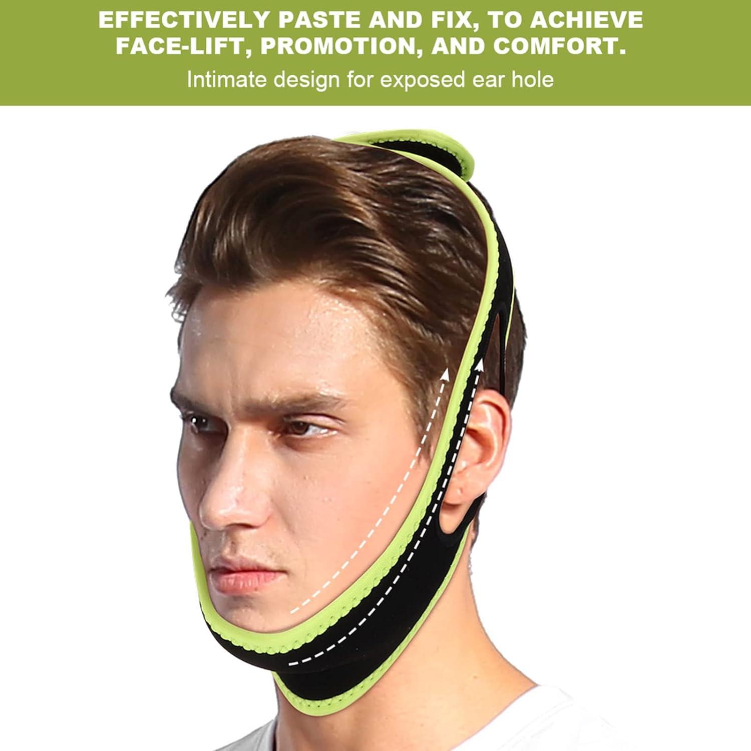 Double Chin Reducer Strap Men Large for face Slimming adelgazador de