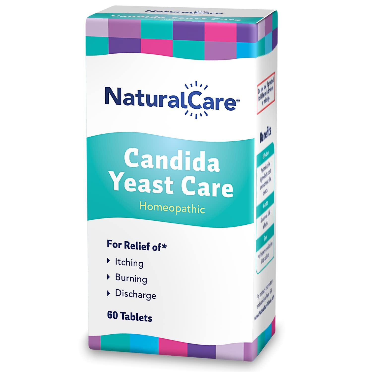 NaturalCare Candida Yeast Care Homeopathic Treatment Relieve Yeast