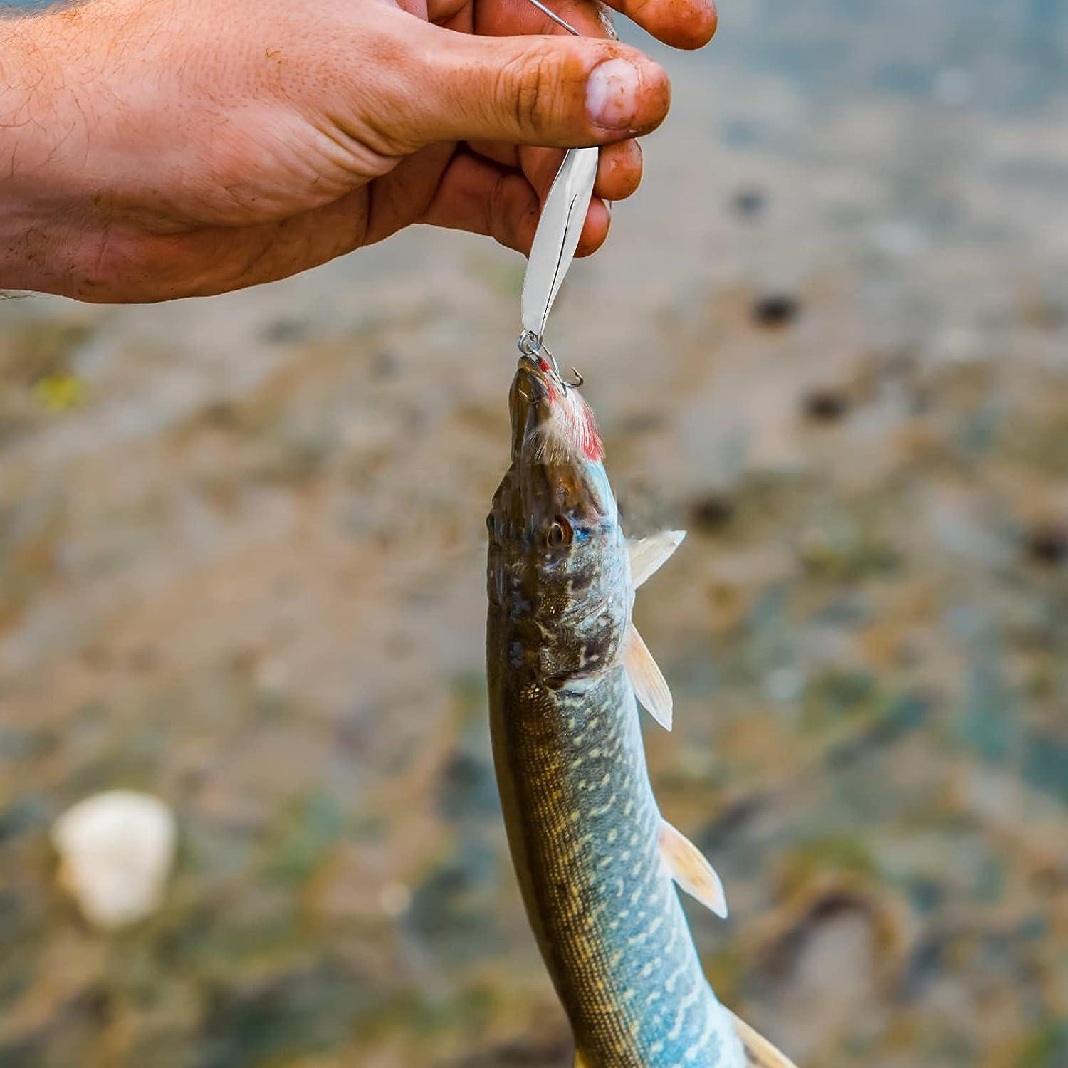 5 Pcs Lightweight Fish Skin Bait Hook Commonly Used Freshwater Fish Skin  Hook