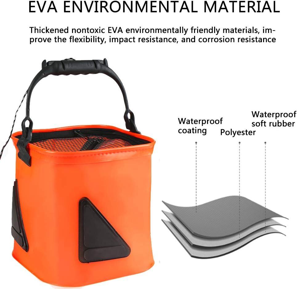 5L Eco-Friendly Foldable Bucket - Large Capacity Multi-Use Non-Toxic
