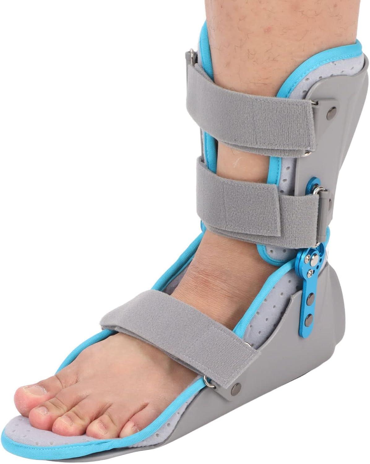 Ankle Fixing Brace for Fractures & Sprains | Adjustable Splint for Heel ...