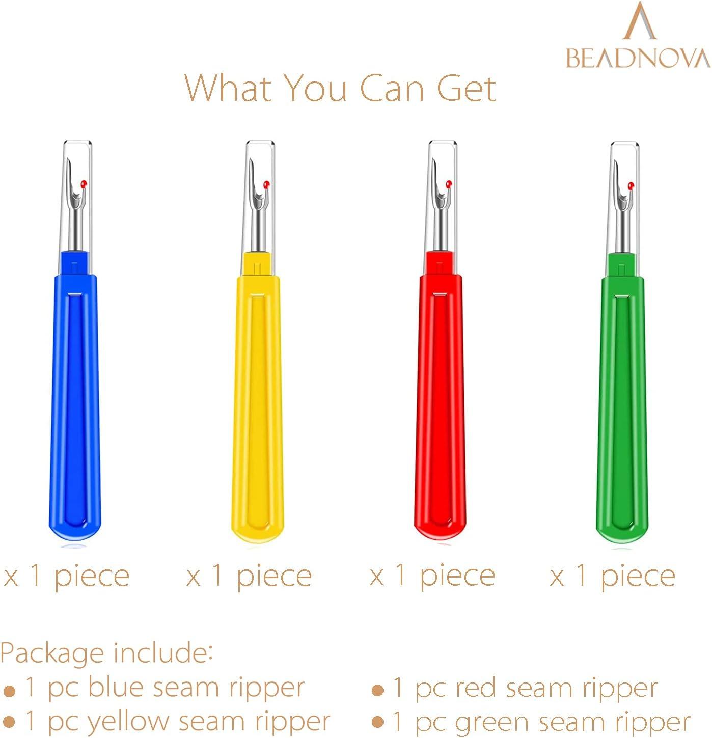 5 Pieces Colorful Seam Ripper Assortment Thread Remover Kit 2 Big and 2  Small US