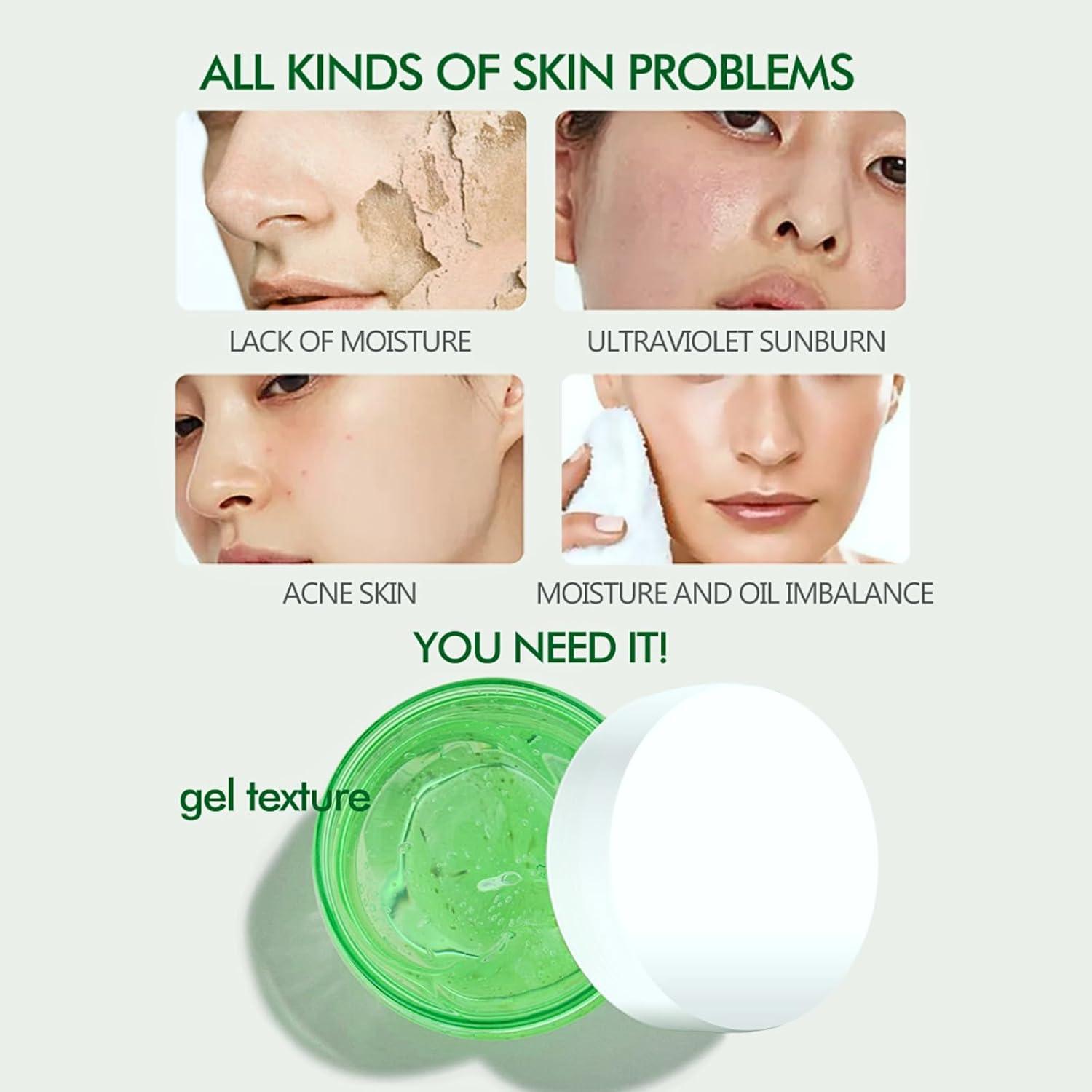 Cucumber + Aloe Vera Sleep Overnight Face Mask Skincare Organic Aloe Vera  Gel Sleeping Mask Reparing Overnight Mask Hydrating Face Mask for Sunburn  Relief Aloe Vera Moisturiser Gel | Buy Now with