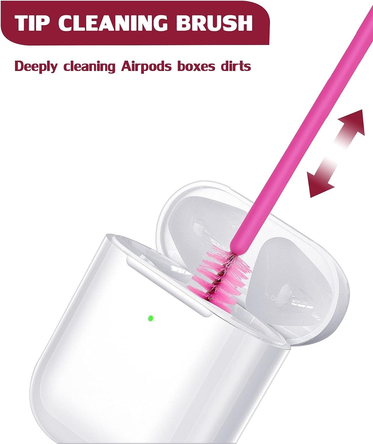 Aocii Cleaner kit for Airpod, Cleaning Putty Compatible with Airpod 3  Airpods pro, Phone Charging Port Cleaning Tool, Pink Cleaner kit for