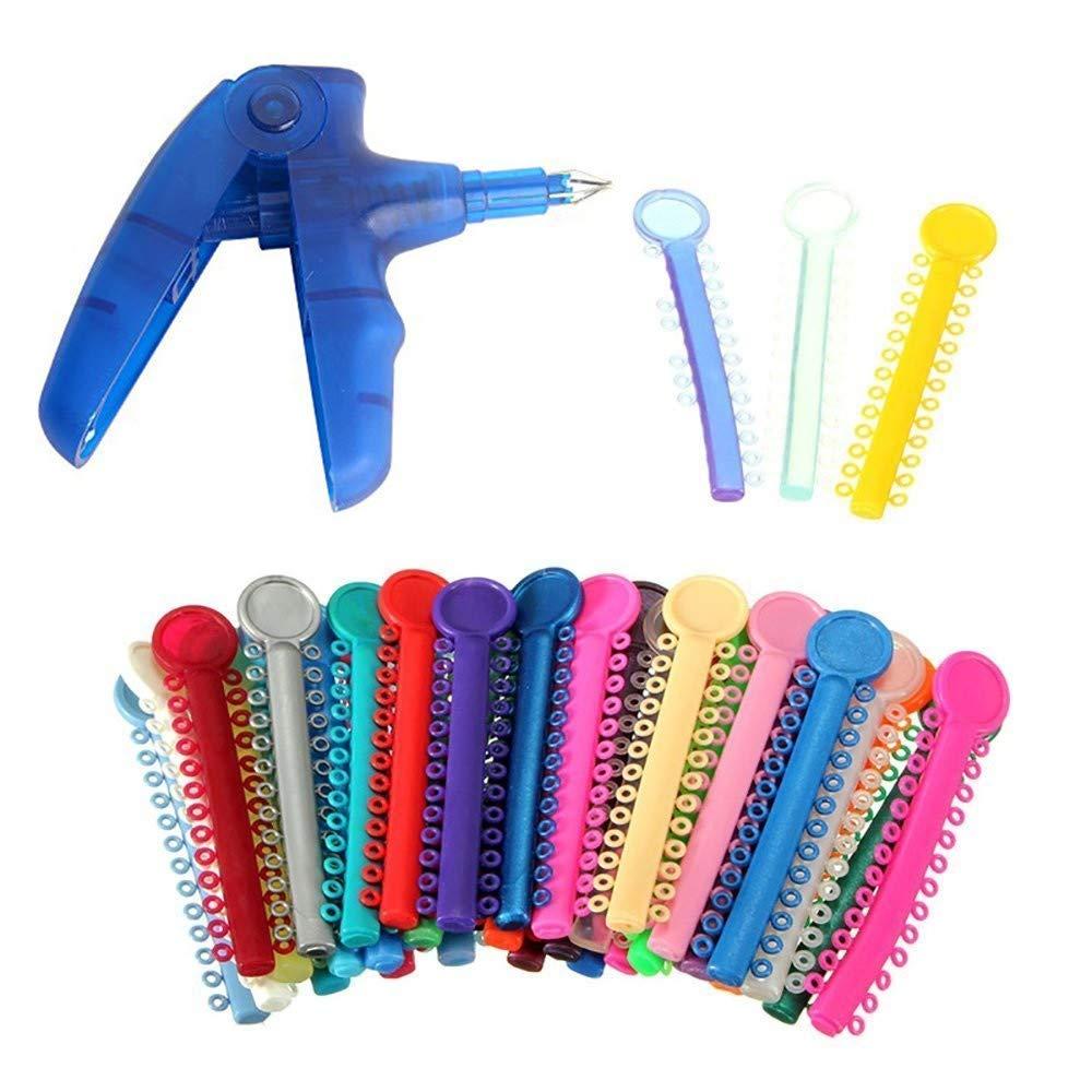 Dental Orthodontic Ligature Ties and Orthodontic Ligature Gun Dispenser
