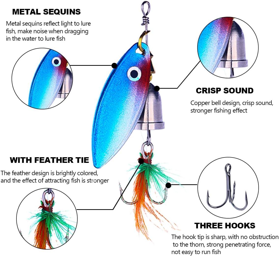 Spinner Bait Fishing And Spinner Bait Trout-HENGJIA FISH – Hengjia