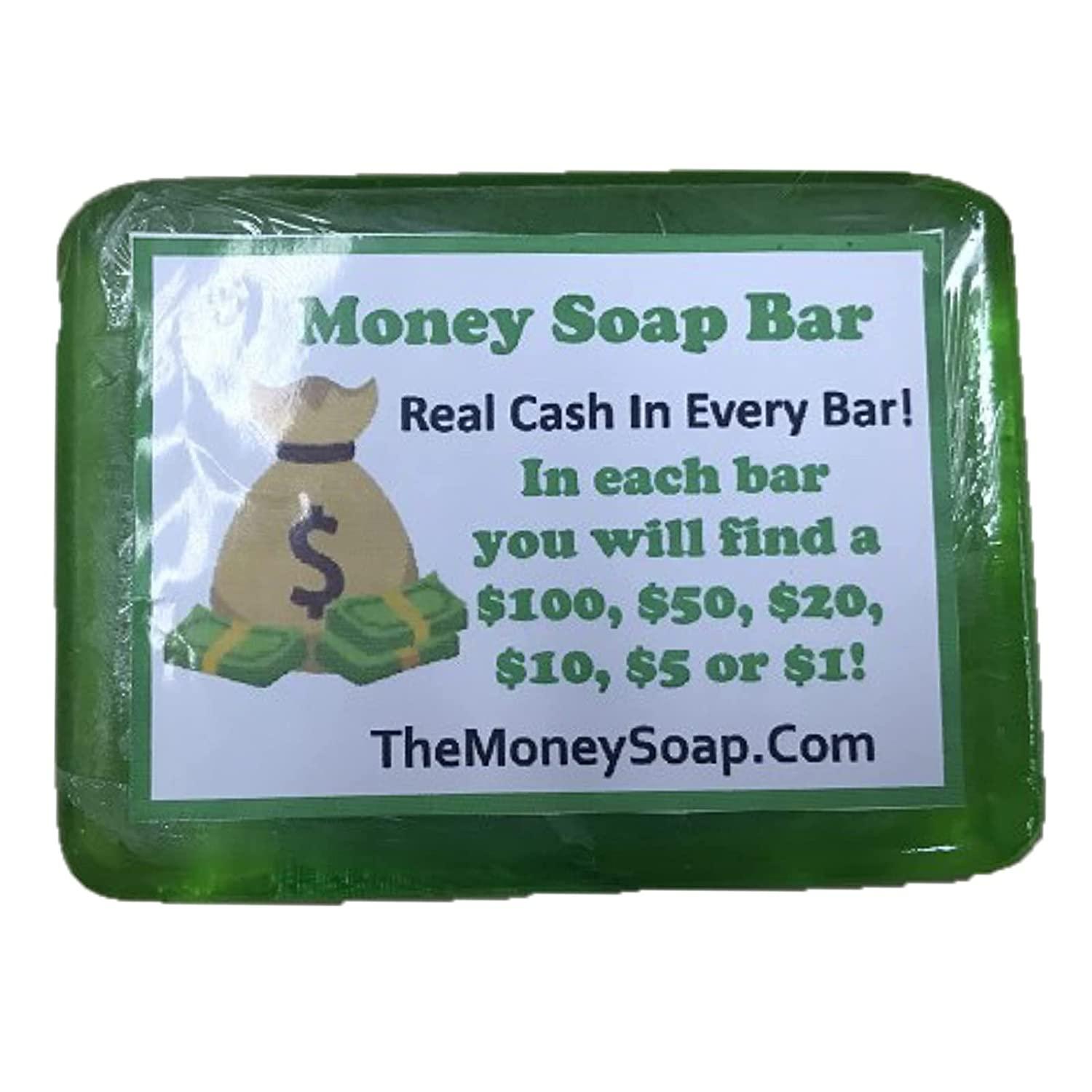 The Smiling Duck Money Soap - Up To $100 In Each Bar