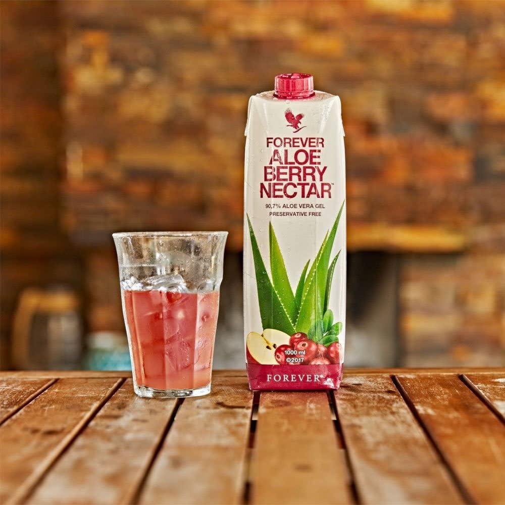 Forever Living Aloe Berry Nectar 1000ml - Cranberry-Apple Flavored
