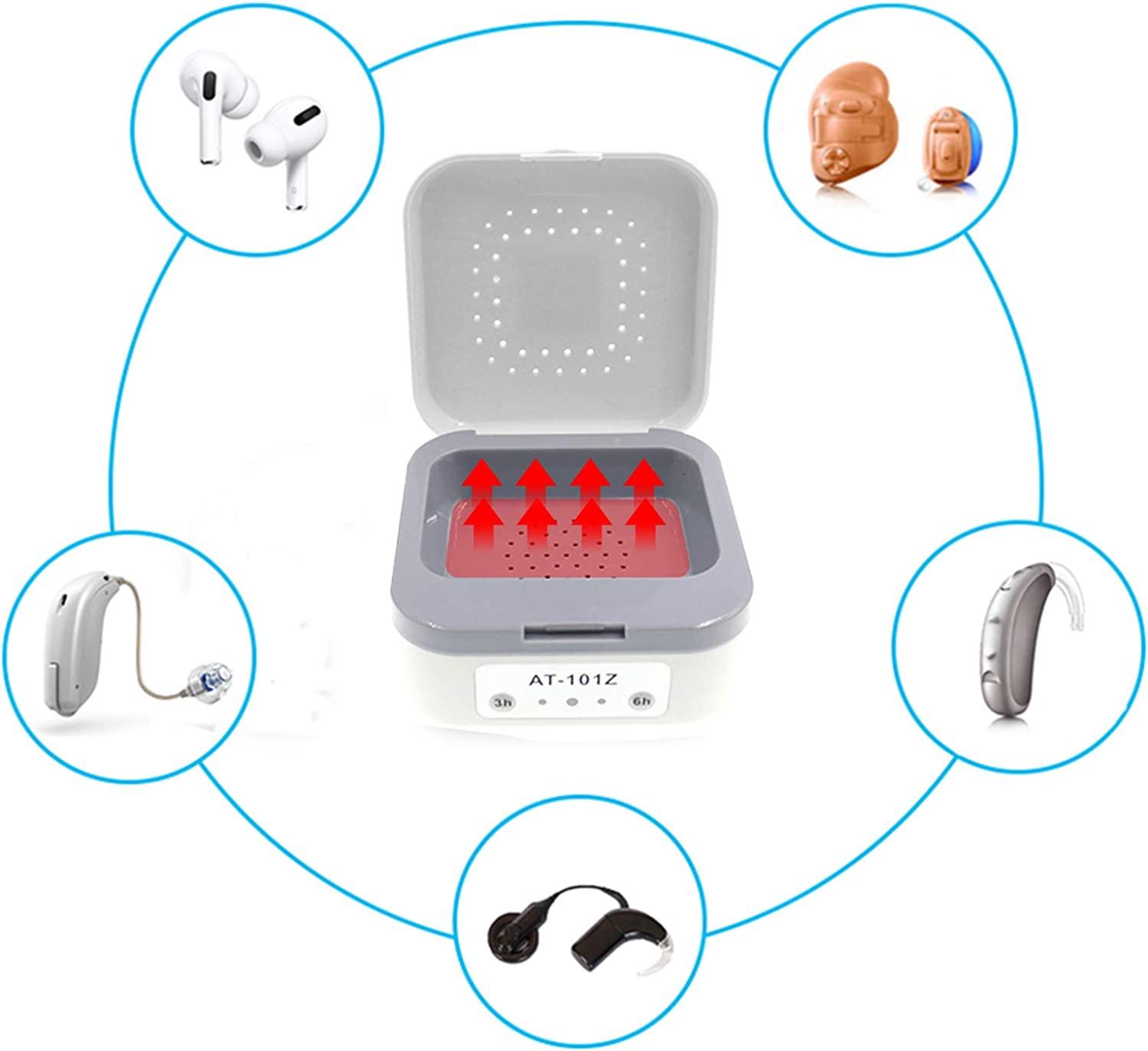 Hearing Aid Dryer Dehumidifier Electronic Automatic Drying System with