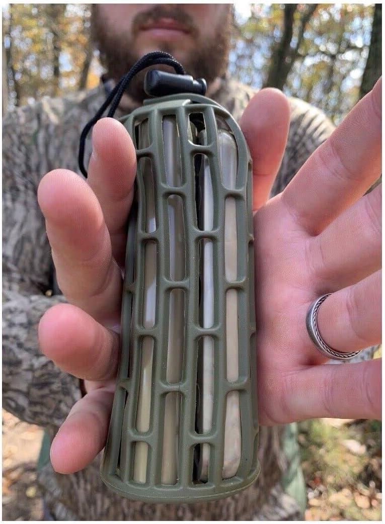 Flextone Outdoor Deer Hunting Realistic Rattling Bucks Sounds Easyto