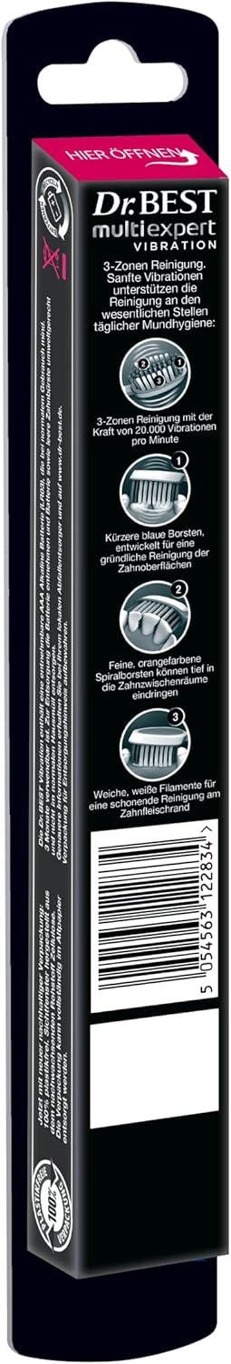 orange anal plug Dr.BEST Vibration Multi Expert Zahnbürste mittel online kaufen main image 0