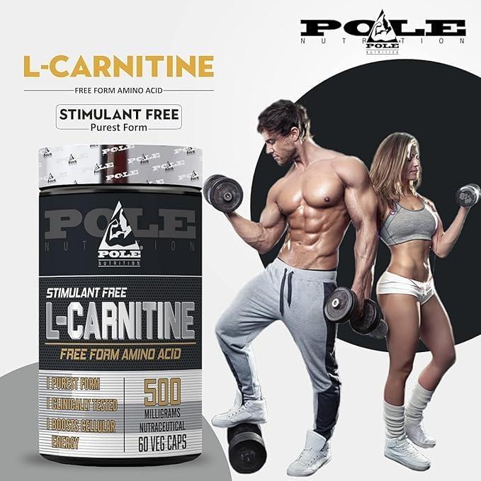 L-Carnitine 500mg | Free Form Amino Acid for Athletic Performance &  Recovery | 60 Veg Capsules - Boost Energy & Endurance | Buy Now with  Express International Delivery | GoSupps.com