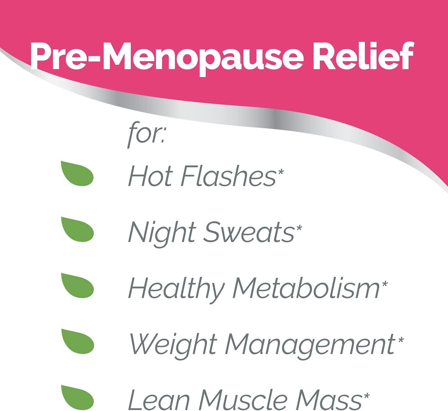 Estroven PreMenopause Relief Reduces Hot Flashes, Night Sweats