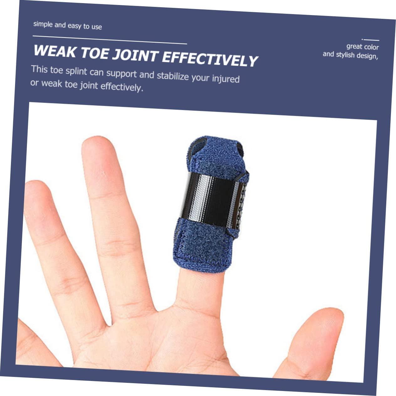 GLEAVI Thumb Splints 3pcs Toe Strap Retainer Holder Thumb Splints Trigger Finger Splint Finger